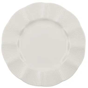 24 részes fehér porcelán étkészlet