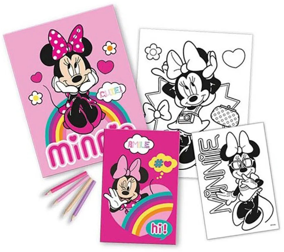 Disney Minnie Cute színező szett