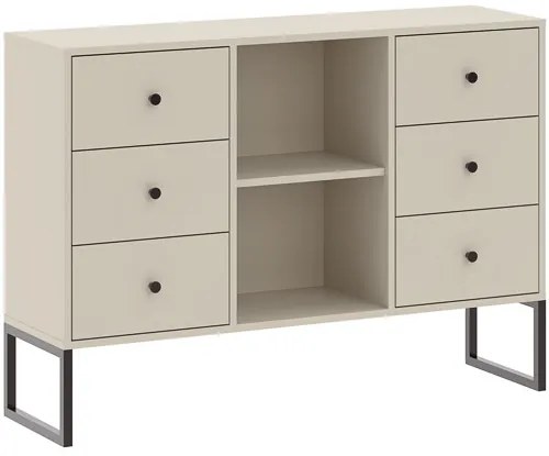 Comodă, culoare cașmir. LINEA 115 cm.