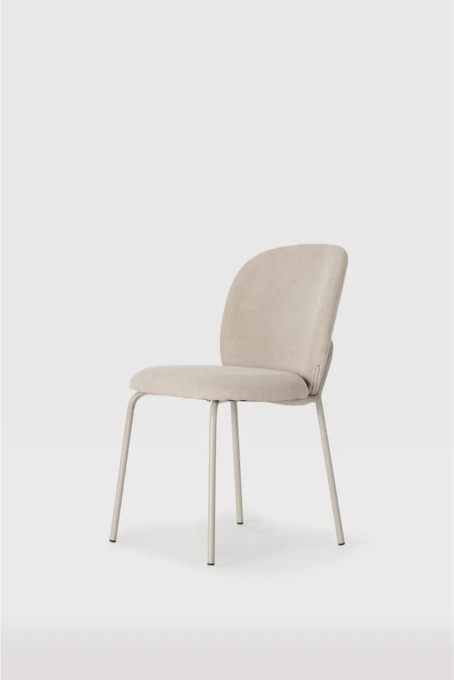 Krémszínű étkezőszék szett 4 db-os Daia – Marckeric