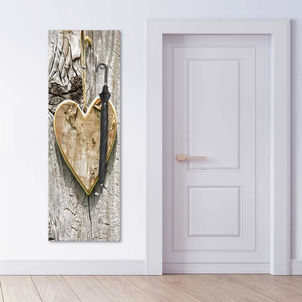 Gario Fali fogas Absztrakt szív Méret: 25 x 70 cm