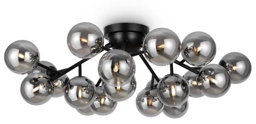 Maytoni MOD545CL-20B - Felületre szerelhető csillár DALLAS 20xG9/28W/230V fekete