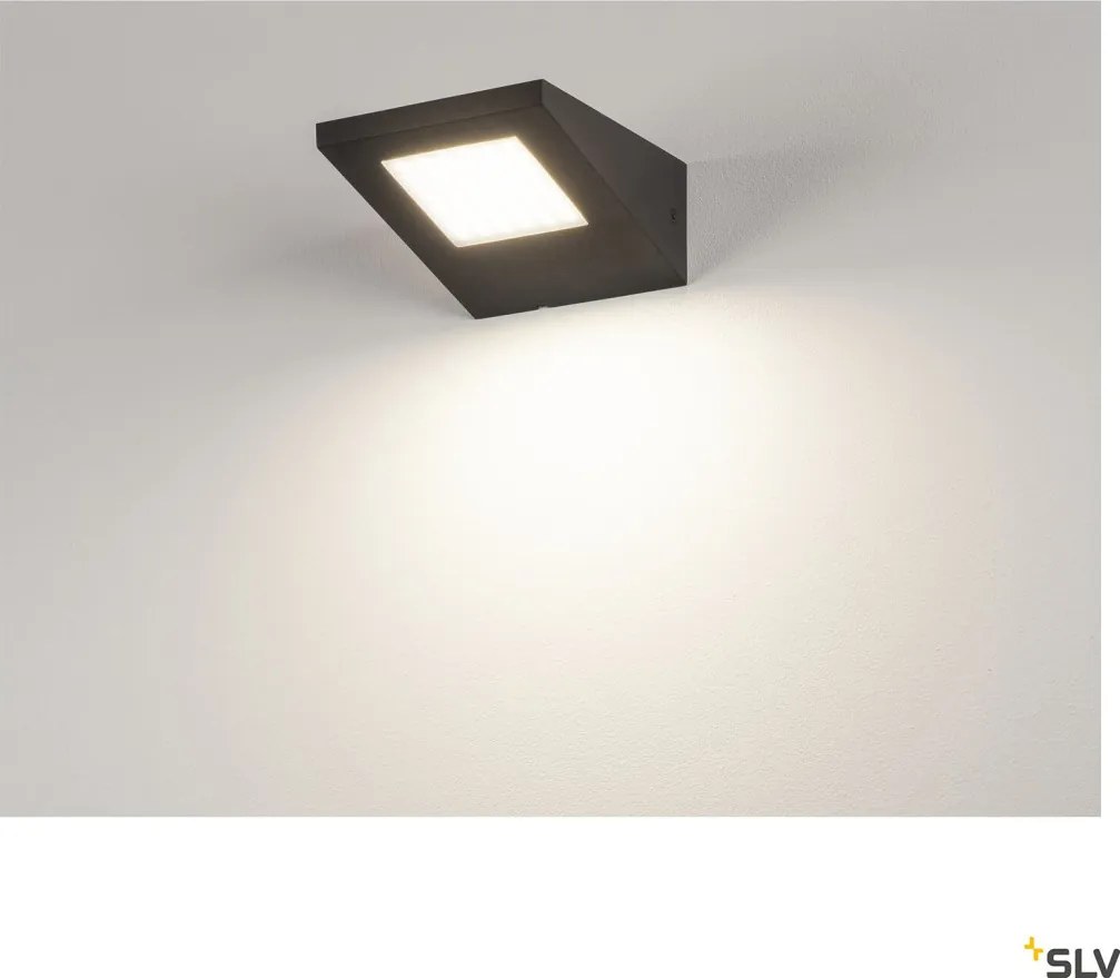 SLV 231315 IPERI Modern Kültéri Fali Lámpa Antracit LED IP44