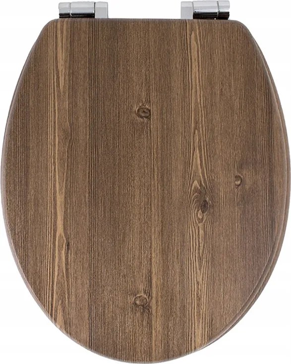 Univerzális WC-ülőke Mdf Dió Cersanit Roca Armatura Hybner Kerékhez