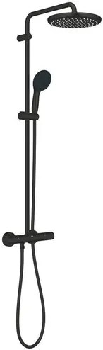 Zuhanyrendszer GROHE Tempesta System termosztatikus csapteleppel fekete matt 266702431