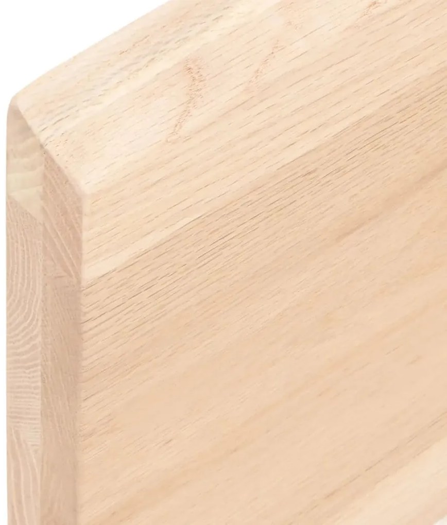 kezeletlen tömör fa fürdőszobai pult 40x50x(2-4) cm