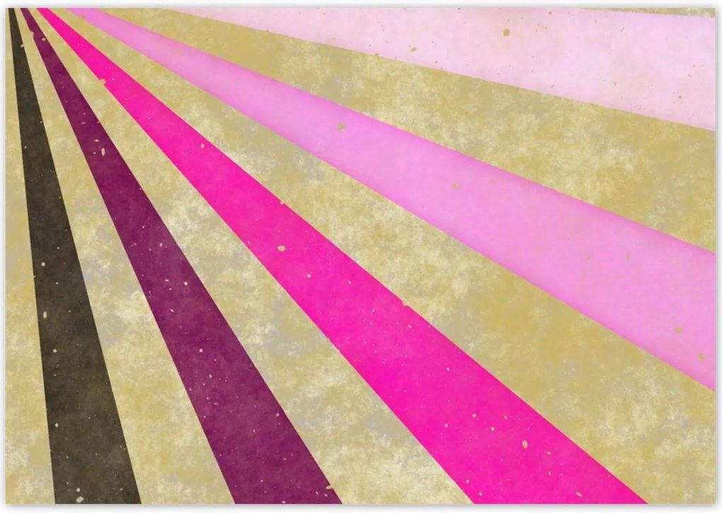 Poszterek 100x70 Lila csíkok