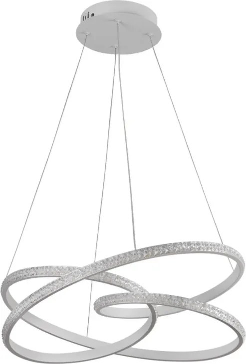 LED függesztett lámpa + távirányító 80 W – J4389/W