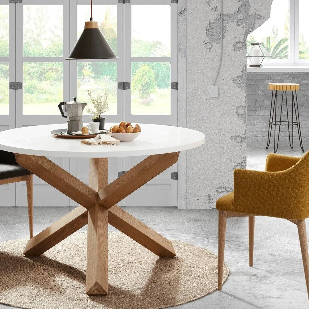 Nori étkezőasztal, ⌀ 135 cm - Kave Home