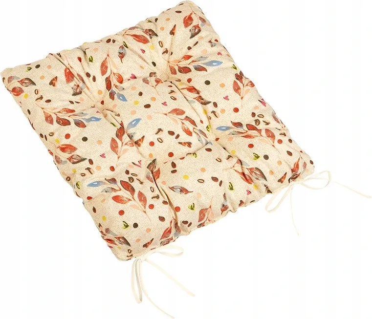 Steppelt ülőfelület 40x40 cm színes levelekkel