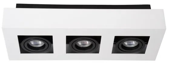 Lucide 09119/16/31 - XIRAX LED spotlámpa 3xGU10/5W/230V fehér