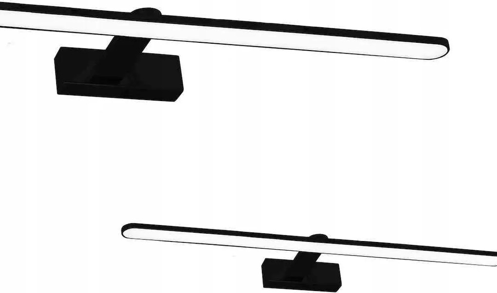 Fali lámpa Splash Black 80cm 16W Led