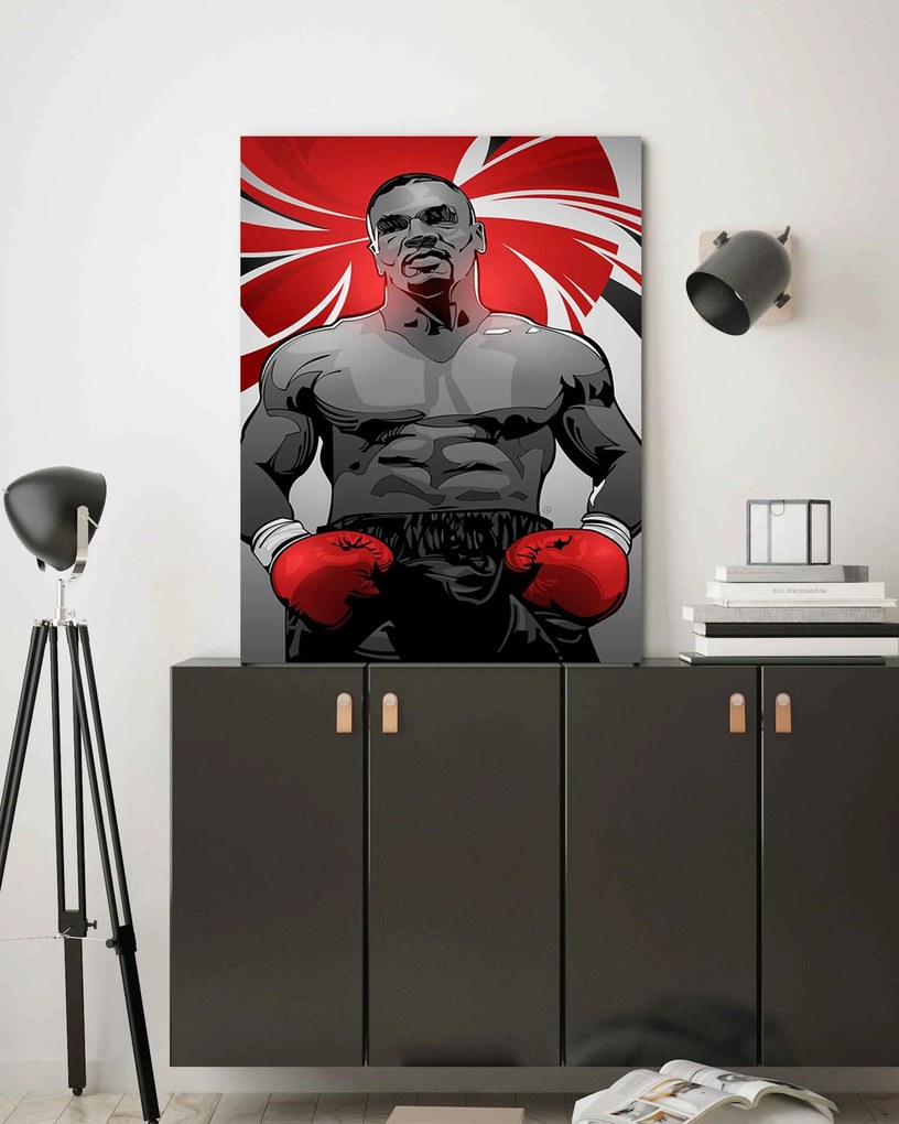 Gario Vászonkép Mike Tyson bokszoló - Nikita Abakumov Méret: 60 x 90 cm