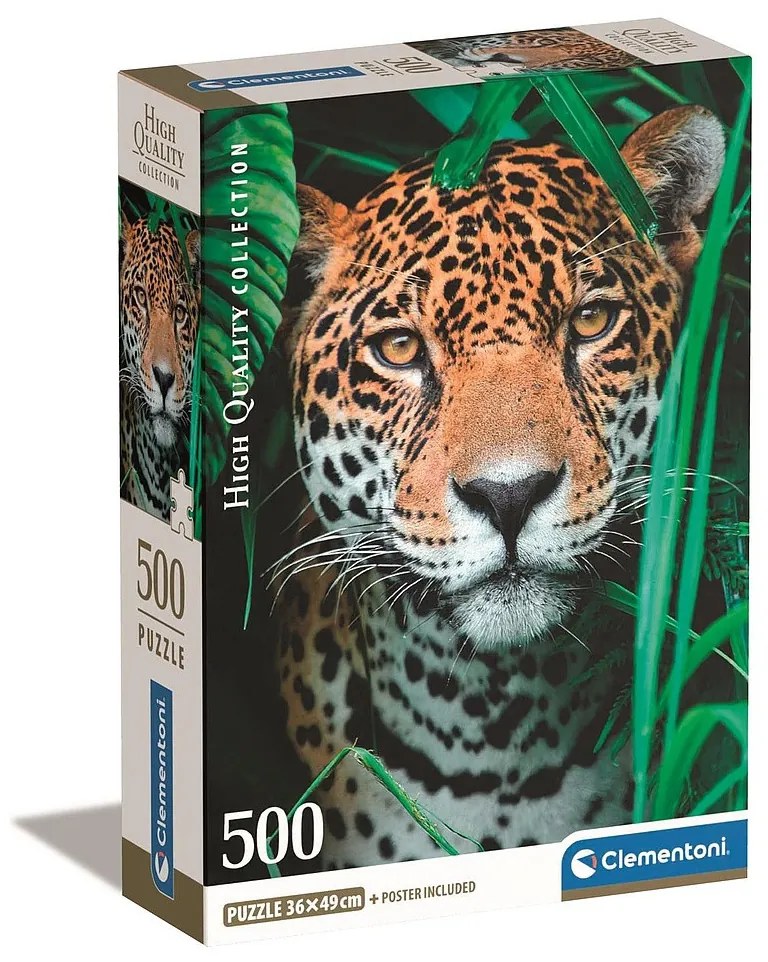 Állatos Jaguar 500 db-os puzzle Clementoni
