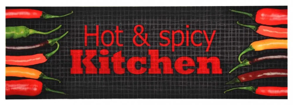 Hot&amp;Spicy&quot; mosható konyhai szőnyeg 60 x 180 cm &quot;