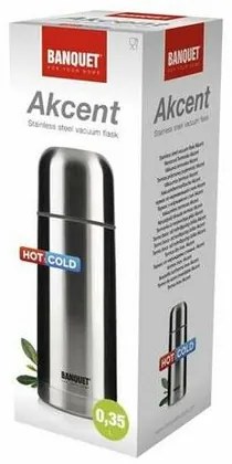 Banquet Accent termosz rozsdamentes acél, 0,35 l,