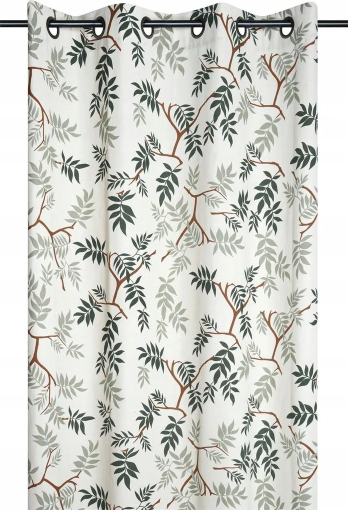 Virágmintás Pamut Függöny 140 x 260 CM