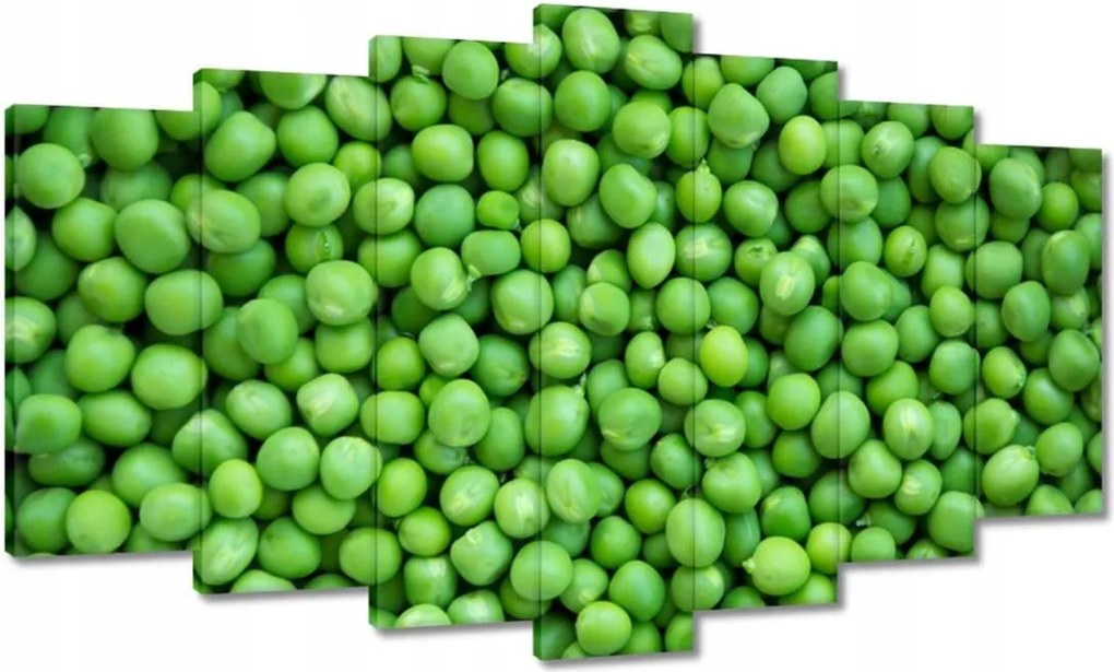 Vászonkép 140x80 Zöldborsó