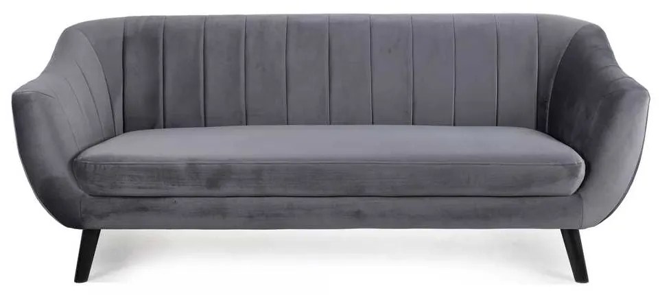 Elite Velvet kanapé, háromüléses, szürke