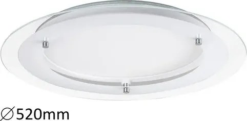 Rabalux beltéri led mennyezeti lámpa 22w 2200lm 4000k fehér lorna