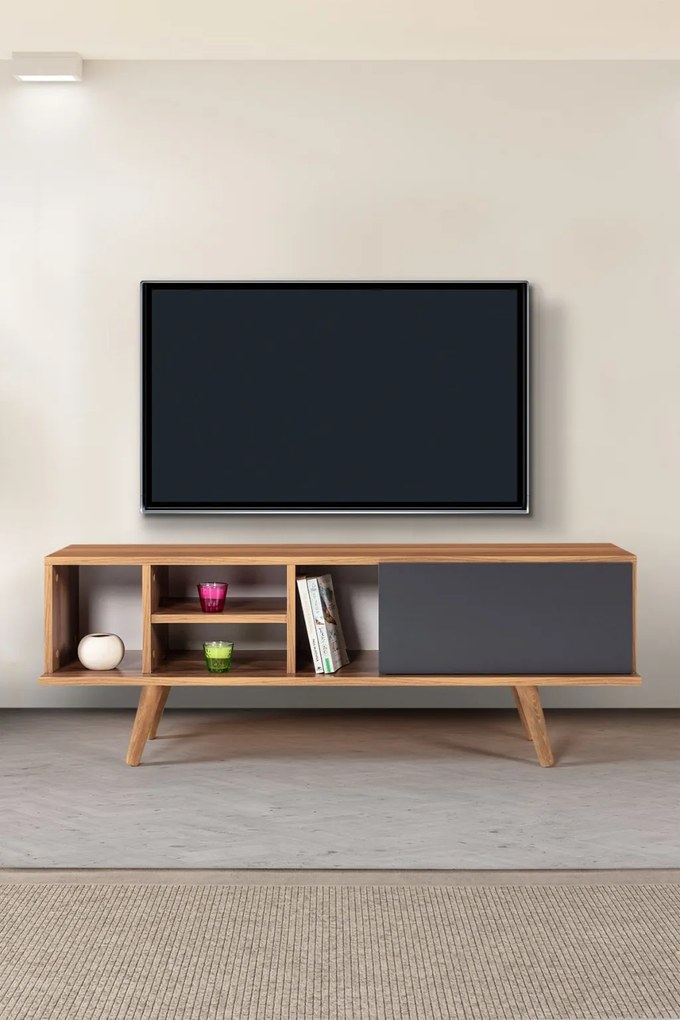 Ela TV-állvány, 130 cm – TR707DWL1218