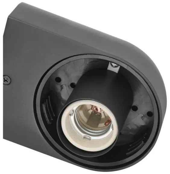 Kültéri fali lámpa CASSIA 1xE27/15W/230V IP44