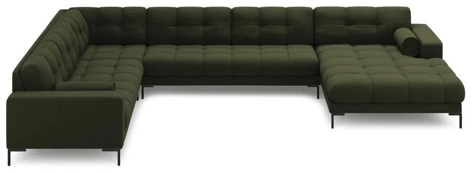 Zöld sarokkanapé (bal oldali) Bali – Cosmopolitan Design