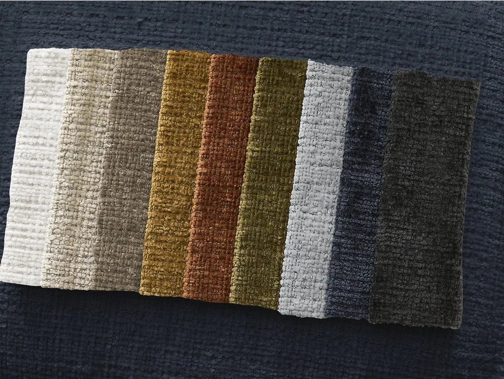 Sötétkék zsenília lábtartó Neil – Bobochic Paris