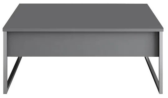 Dohányzóasztal Luxe - Anthracite, Silver