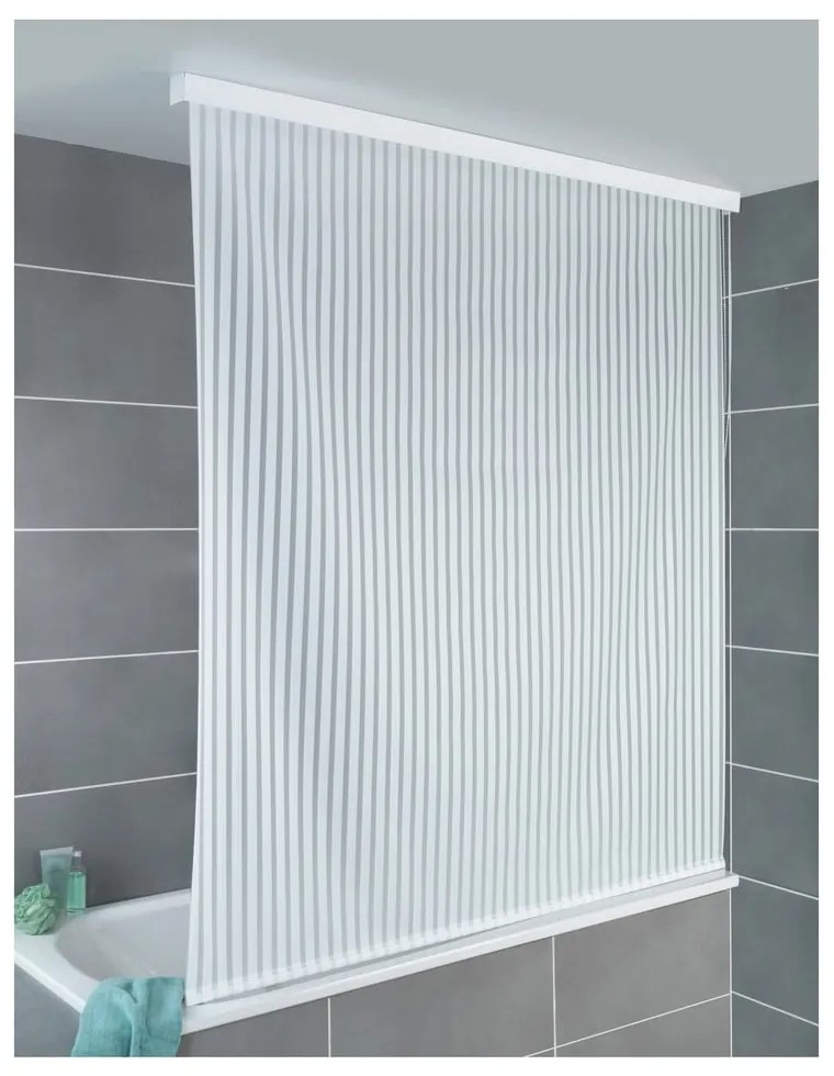 Lehúzható zuhanyfüggöny, 1,32 x 2,4 m - Wenko