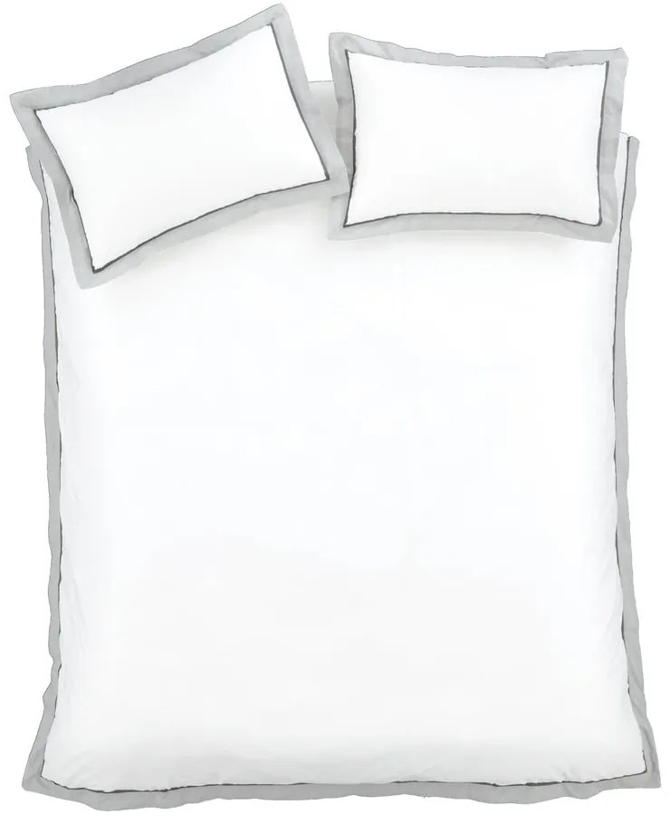 Fehér kétszemélyes pamut ágyneműhuzat 200x200 cm Mayfair – Bianca