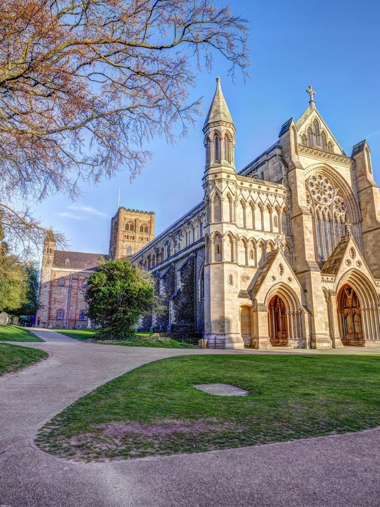 Poszter 60x80cm St Albance székesegyház, Assaf Frank