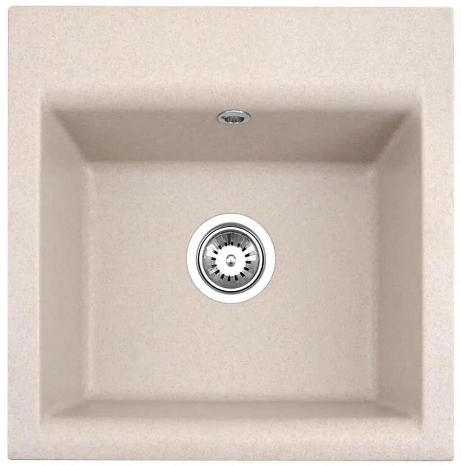 ALVEUS 1149111 - Mosogató GEM 50x50 cm gránit/bézs