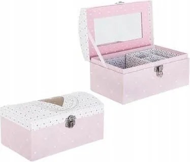 Ékszertartó doboz Rózsaszín