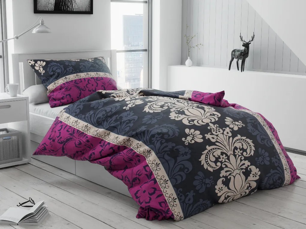 Címerliliom pamut ágyneműhuzat