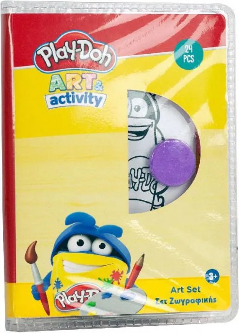 Play-Doh Art kreatív szett, rajzkészlet 24 db-os