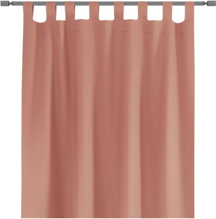 Tab rózsaszín függöny, 140 x 250 cm - AmeliaHome