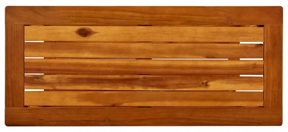 tömör akácfa kerti tálalóasztal 80 x 35 x 75 cm