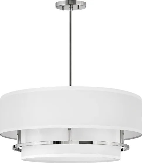 Hinkley HK-GRAHAM-L-PN - Felületre szerelhető GRAHAM csillár 4xE14/40W/230V, fényes króm