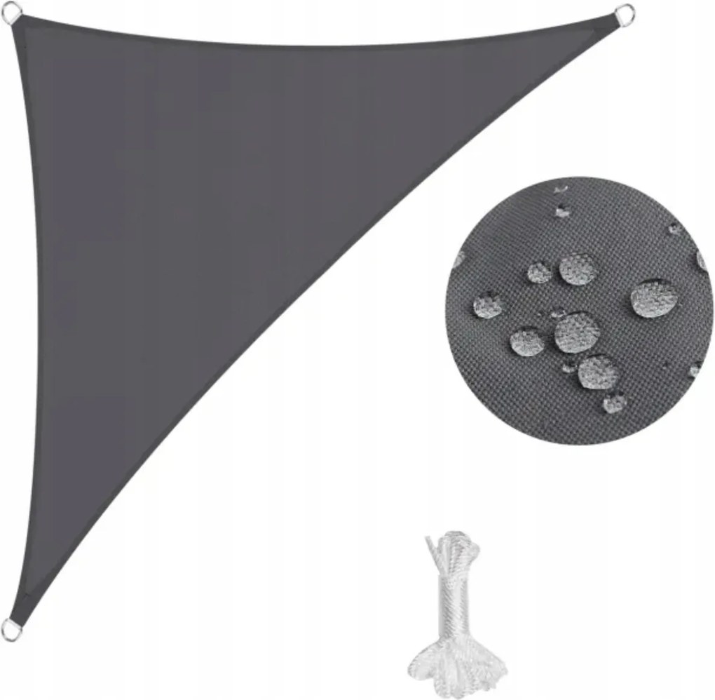 Kerti Napvitorla Napellenző Napellenző 250 x 350 Antracit