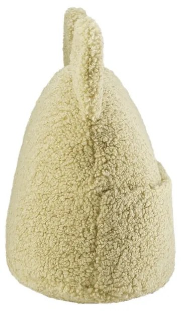 Zöld buklé párna gyerek kanapéhoz Teddy Pouch – Wigiwama