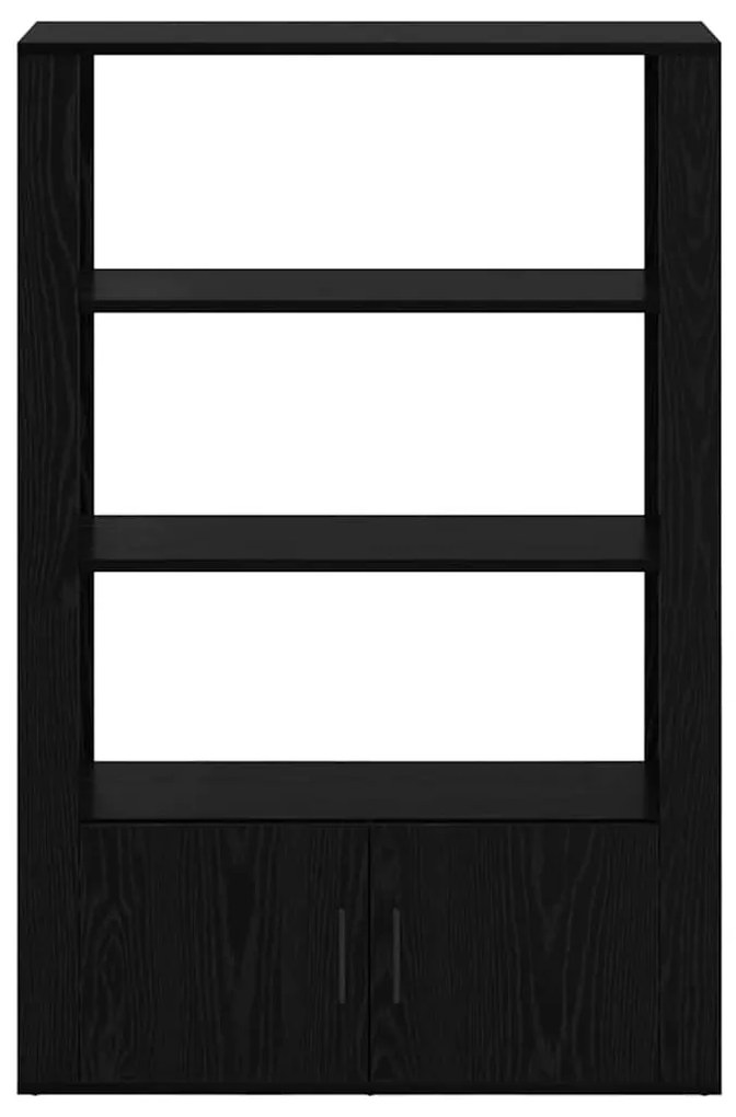 Széf Musta tammi 30 x 80 x 119.5 cm Faanyag