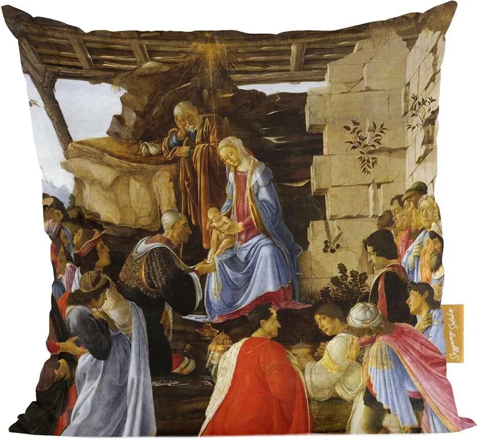 Sandro Botticelli Háromkirályok imádása párna
