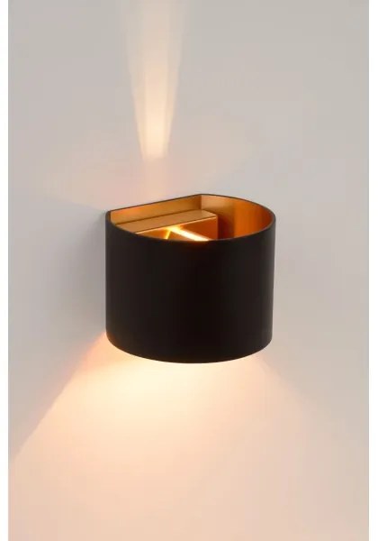 Lucide 09218/04/30 - LED Fali lámpa XIO 1xG9/4W/230V fekete