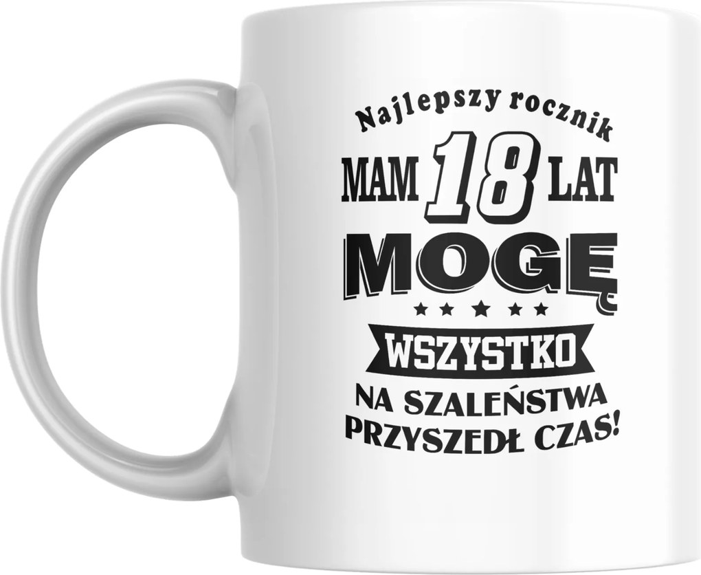 Bögre Ajándék Tizennyolcadik Születésnapra Szuper Ajándék 18 Éves Tizennyolcadik