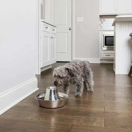 PetSafe® Seaside rozsdamentetlen acélból készültszökőkút 1,8 l