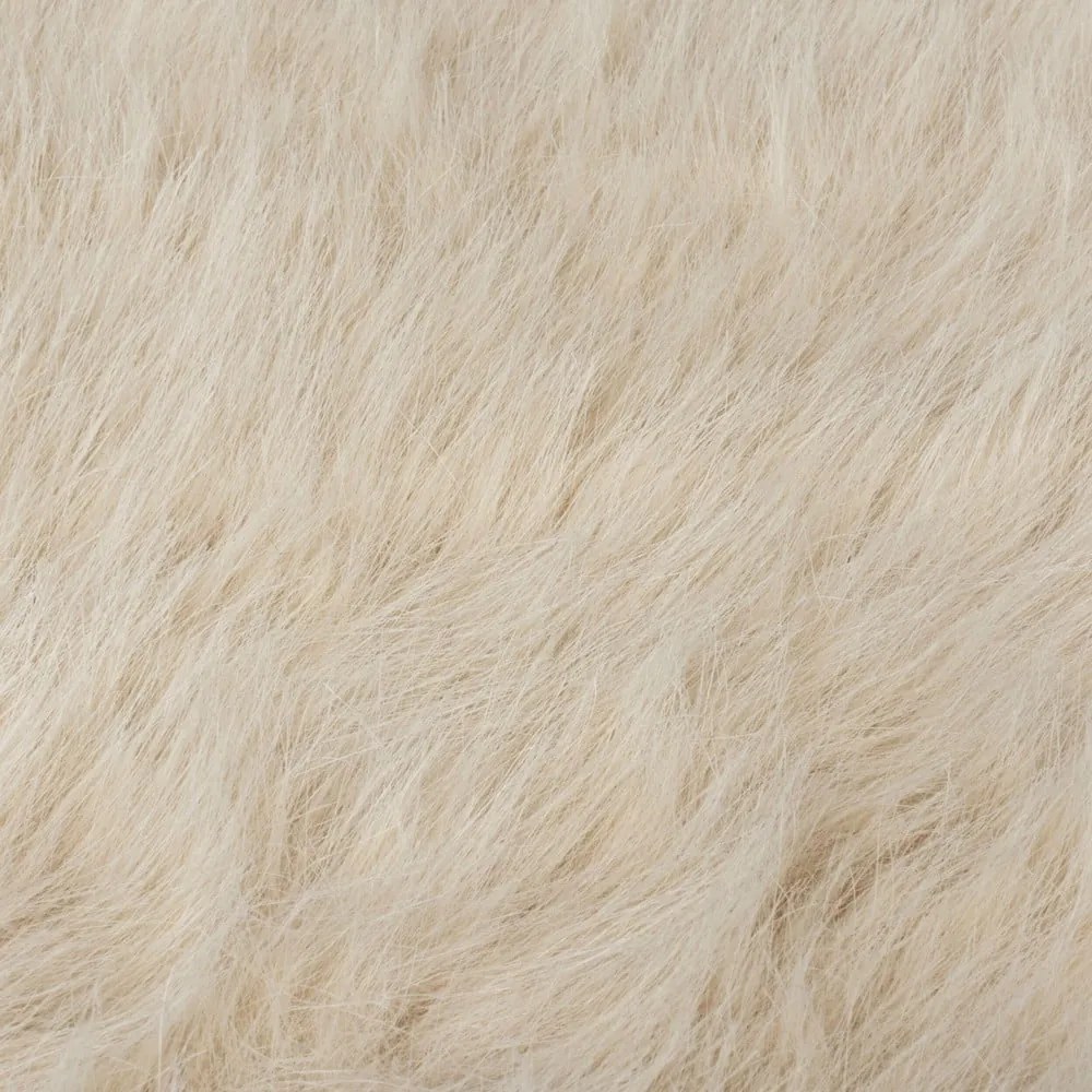 Bézs szintetikus szőrme szőnyeg 80x150 cm Alpine Faux Fur – Flair Rugs