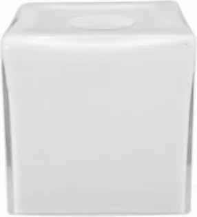 Üveg lámpabúra négyzet kocka fehér 10x10 E27 4cm fali lámpa nagy menetes