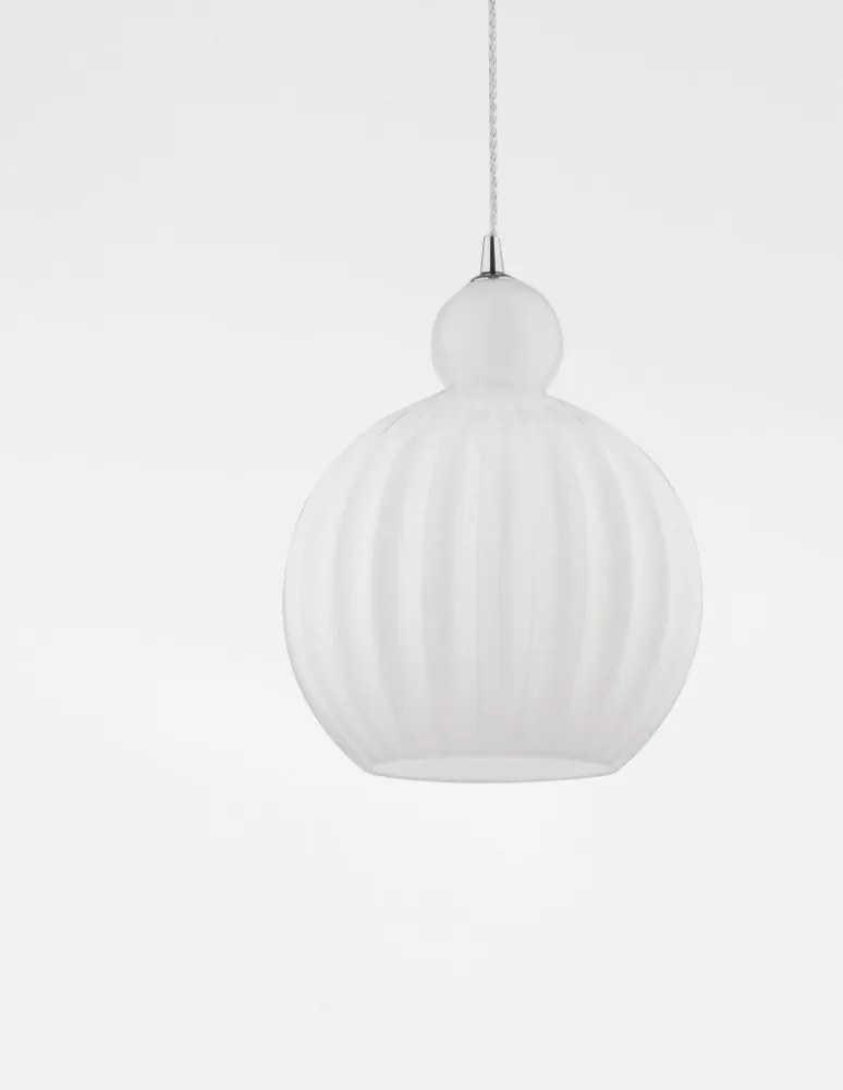 NOVA LUCE 9190883 ODELL Egyágú Függesztett Lámpa Üveg E27 IP20