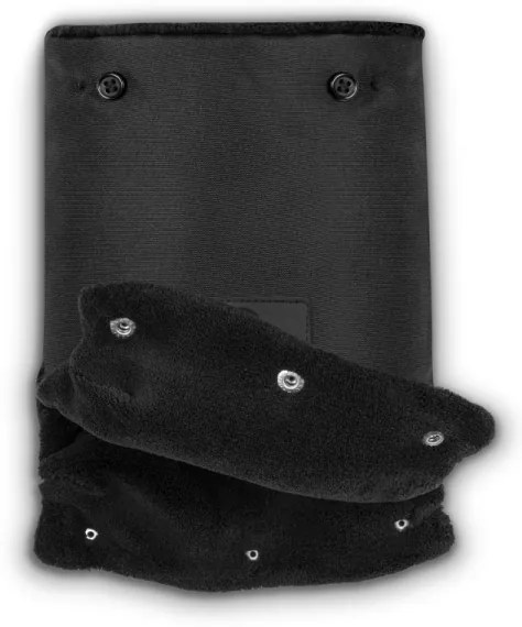 Lionelo - HANDMUFF babakocsi kézmelegítő, fekete